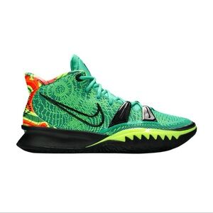 Size 10.5 Nike Kyrie 7 ky-d weatherman green basketball shoes #basketball
